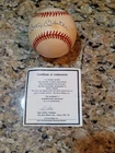 New ListingMickey Mantle Autographed Baseball With Certification Of Autograph