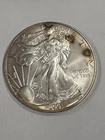 2001 1 oz Silver American Eagle Toned