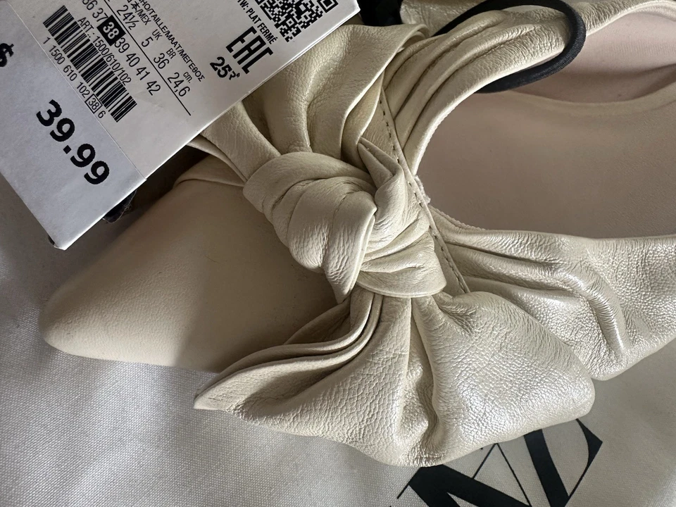 Zapatos para mujer Zara talla 38 Foto 3 de 4