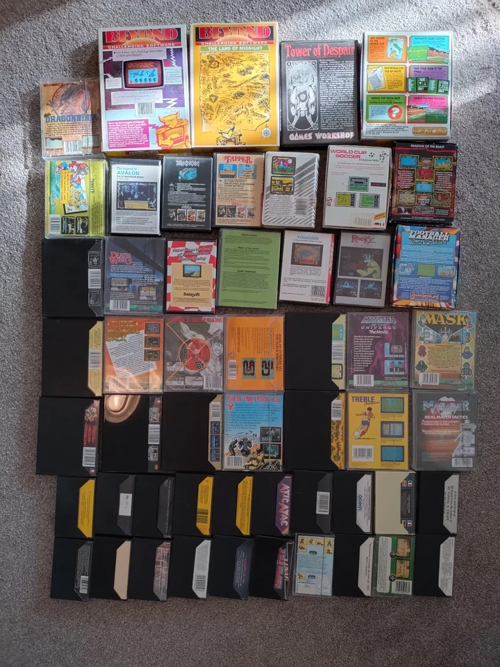 ZX Spectrum Game Bundle #4 Lords of Midnight Head Over Heels Manic Miner Rocky - Image 2 of 4