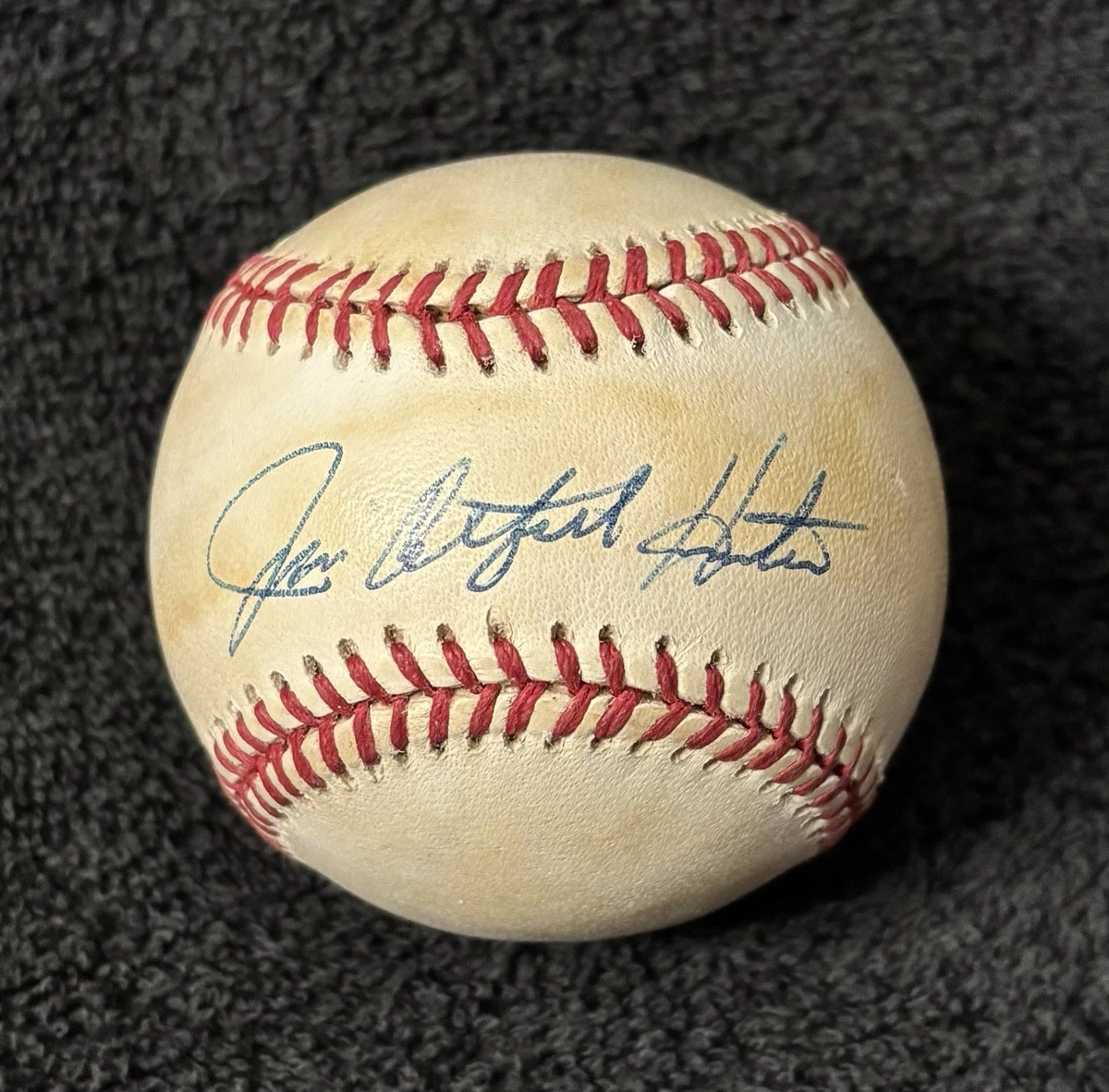 Catfish Hunter Autographed Baseball for sale | eBay