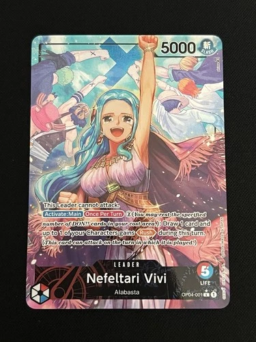 Nefeltari Vivi (001) (Alternate Art) - Kingdoms of Intrigue (OP04-001) NM
