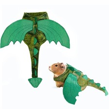 cyeollo Small Animal Costume Halloween Outfits for Guinea Pig One Size, Wings