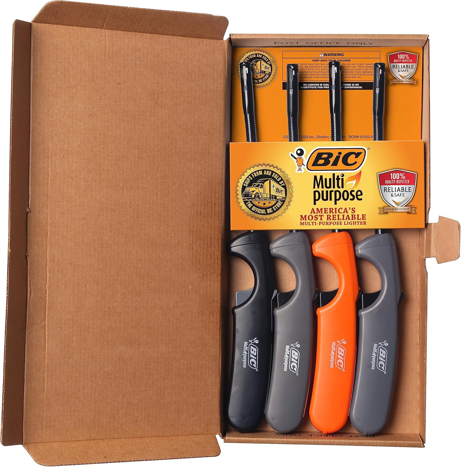 With Long Flex Wand, Great Lighter For Candles, Grills And