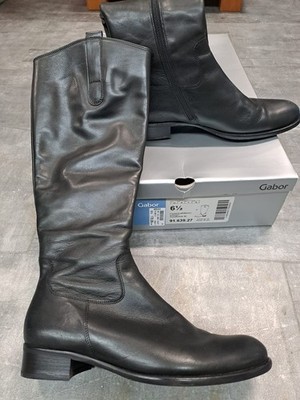 Gabor Damen Reiterstiefel mit Karton Leder Gr. 40   Wie NEU-  Kaum getragen!!