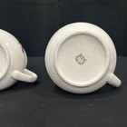 Vintage National Potteries Soup Recipe Mugs Set of 2 Mushroom / Onion Cleveland — photo 10