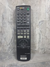 Sony RMT-D129A OEM Original DVD Replacement Remote Control Tested Black