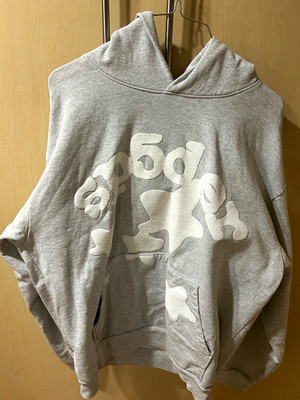 Sp5der Beluga Hoodie 'Grey'