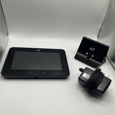 ADT Pulse Touchscreen Security Controller Netgear HSS301-w/ Charging Station
