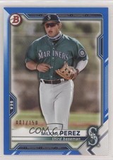 2021 Bowman Draft Blue 1/150 Milkar Perez #BD-117 13c1