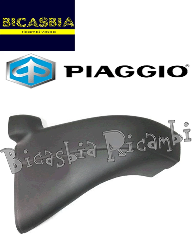 567169 - Pare-Chocs Avant Droit Noir Piaggio Ape 50 FL FL2 FL3 Europe RST Mix - Photo 1/1