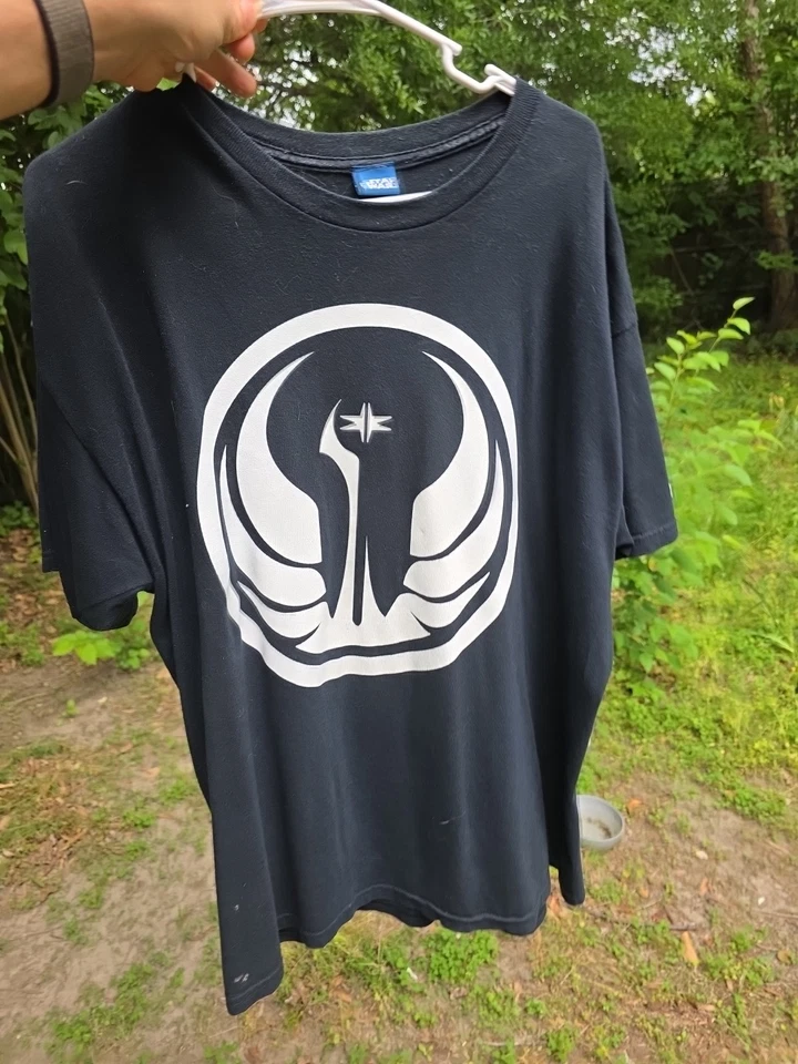 Camisa Star Wars The Old Republic Para Hombre Talla XL Negra Videojuego Promo Foto 2 de 4