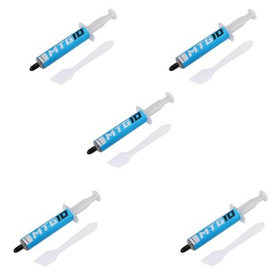 5X  Mtg10 Wärme Leit Paste, Silikon Fett Cpu Wärme Leit Paste, Deskt2680