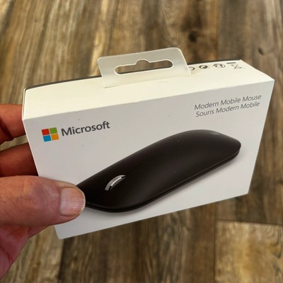 Microsoft Modern Bluetooth Optical Slim Mouse | Schwarz Grade A - Sleek Portable