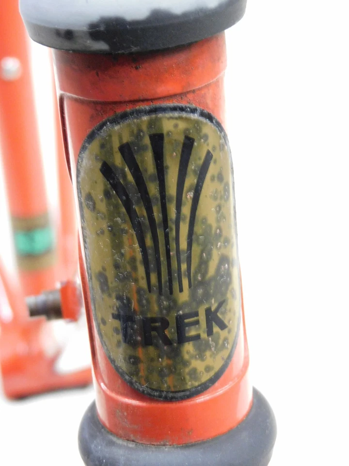 US Made 1983 Vintage 48 cm Trek 660 Reynolds 531 Frame Set & B. Hinault Headset - Image 3 of 4