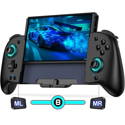 NS Handheld Controller Griff Konsole Gamepad für Nintendo Switch&OLED Vibration