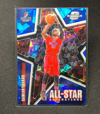 Damian Lillard 2020-21 Contenders Optic All-Star Aspirations #7 Blue Cracked Ice