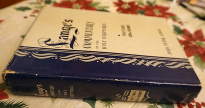 Lange's Commentary on the Holy Scriptures: Proverbs & Song of Solomon HCDJ