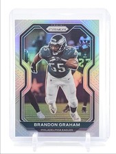 BRANDON GRAHAM 2020 PANINI PRIZM FOOTBALL SILVER EAGLES #175 Q5454