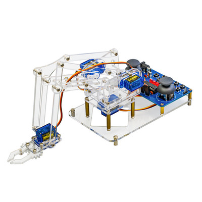 4 DOF montierter Roboterarm für praktische Robotikkonzepte und Programmierung