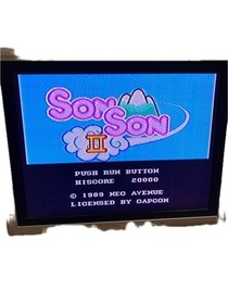 Son son II 2 W/Case Manual PC Engine Hu Card Retro Used Game Good NTSC-J Japan