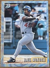 Raul Mondesi 1993 Bowman Top Prospect Foil Card #353 LA Dodgers MLB Free Ship