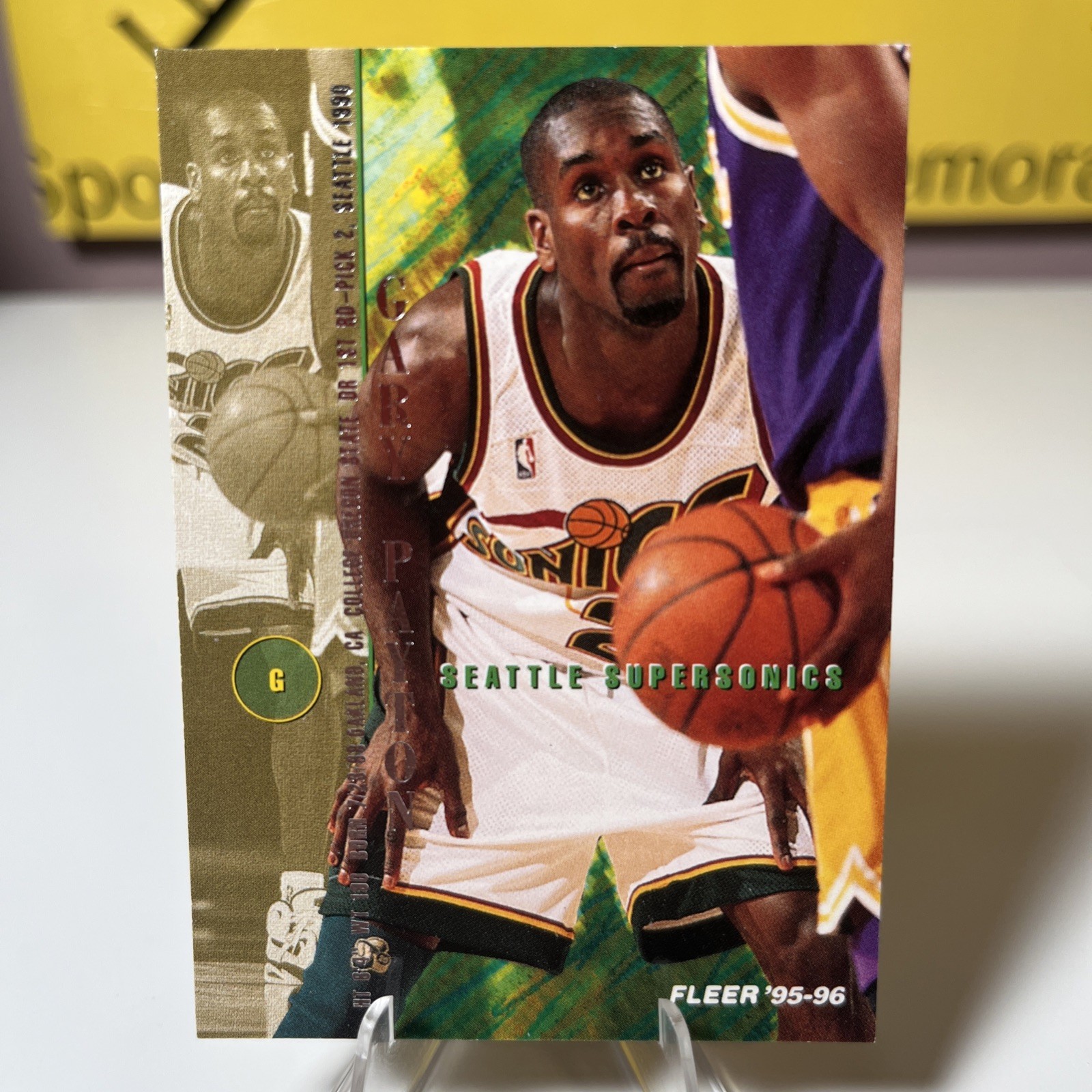 1995-96 Fleer - Gary Payton #255