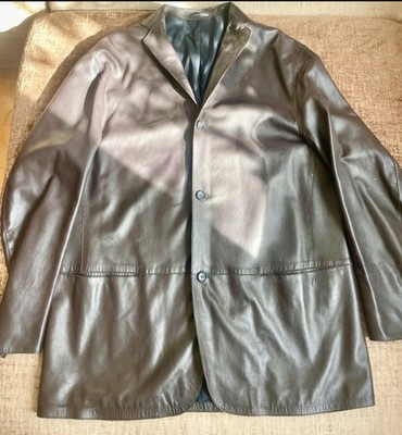 Jil Sander Lederjacke Herren feinstes weiches Leder Größe 50