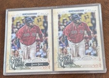 2017 Topps Gypsy Queen David Ortiz Missing Name Plate & Base Card #300