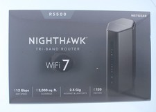 Netgear RS 500 Nighthawk Tri-Band Router Wi-Fi 7 Black