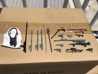 Huge Lot 22 Vintage Original Kenner Star Wars Accessories & Weapons Guns Staffs
