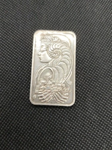 1oz A PAMP SUSSIE LADY OF FORTUNA 1 Troy OUNCE  .999 FINE SILVER Vintage Art Bar