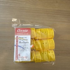 Annie 1220 Snap On Magnetic Rollers JUMBO 6CT