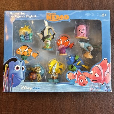 Disney Store Finding Nemo Figures Set. New with Original box.