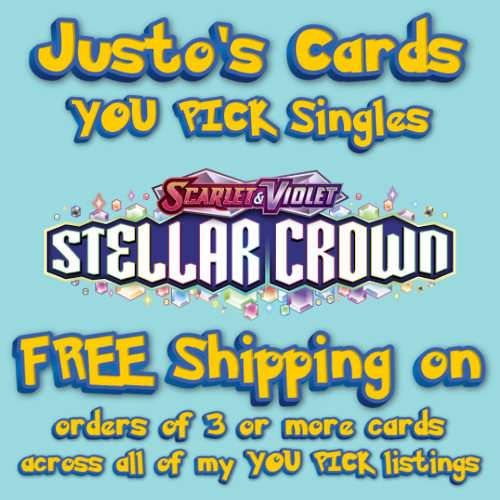 [YOU PICK] Pokémon TCG [sv07] S&V: Stellar Crown NM (FREE SHIP 3+ CARDS)