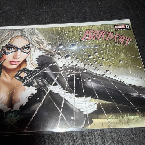 BLACK CAT #1 GREG HORN EXCLUSIVE  VARIANT EDITION Horizontal Cover