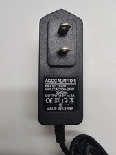 OUTPUT:12V-2A INPUT:AC100-240V DC Power Supply Wall AC/DC Adaptor US Plug NEW