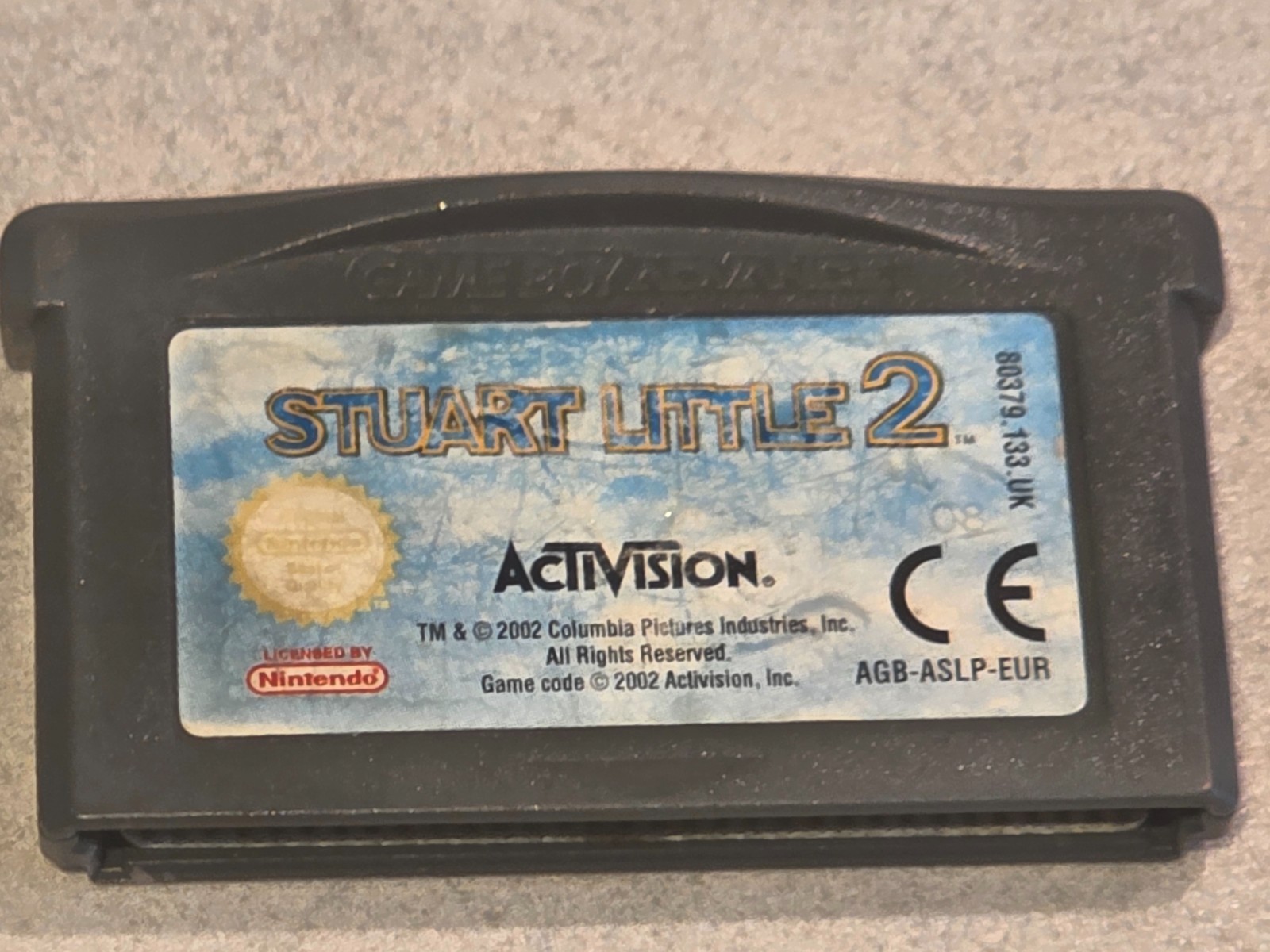 STUART LITTLE 2 NINTENDO GAMEBOY GAME BOY ADVANCE GBA