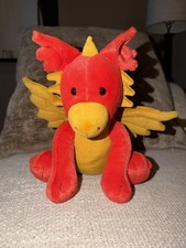 Jellycat Darvin Drache Plüsch selten/nicht mehr produziert neu mit Etikett 🐉 