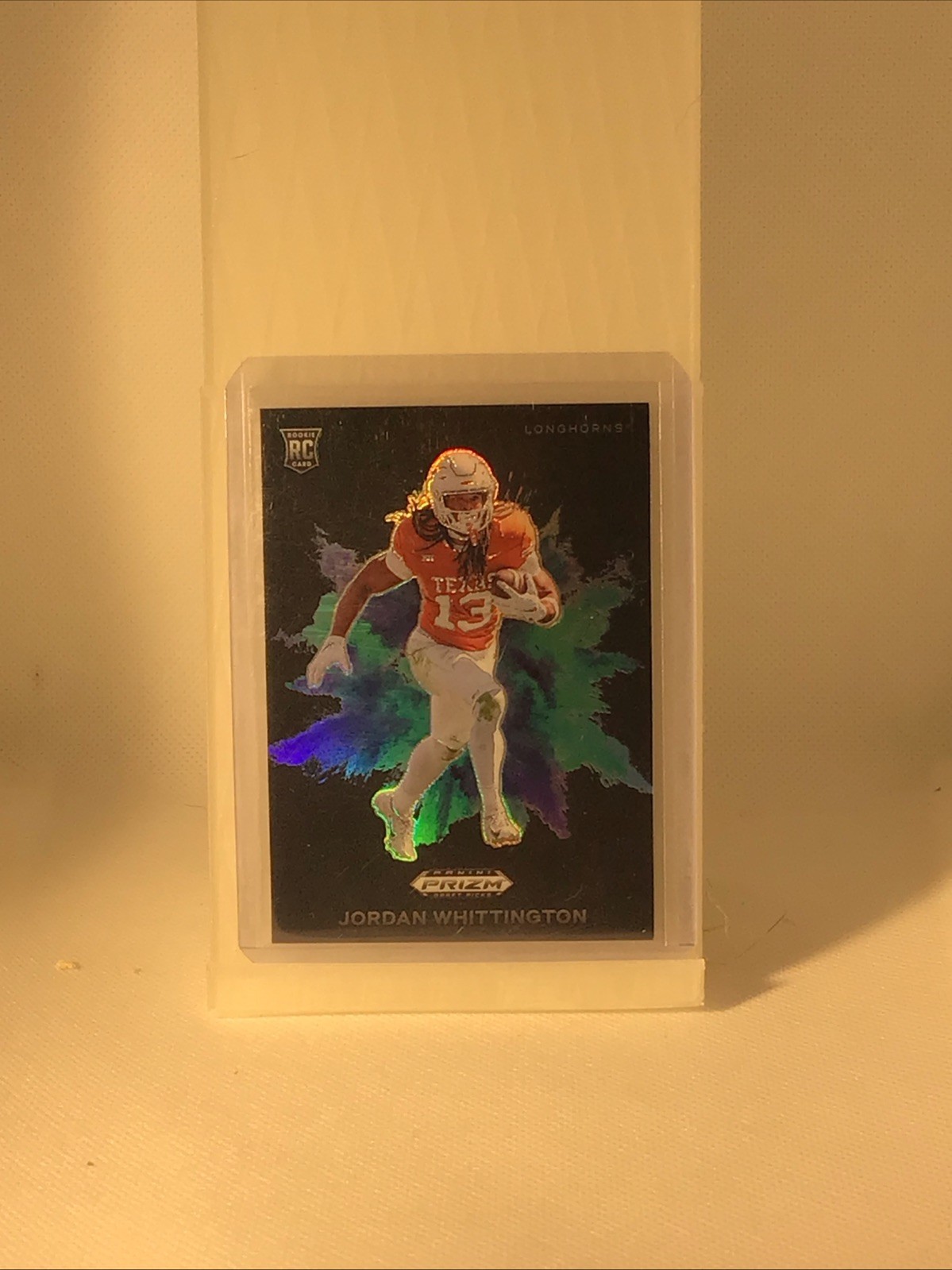 2024 Panini Prizm Draft Picks - Black Color Blast Jordan Whittington #CB-22 (RC)