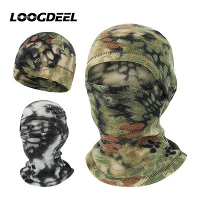 LOOGDEEL Winter Cycling Hat Ultra-thick Windproof Face Neck Cover for Warmth Hea
