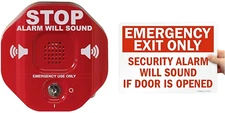 Safety Technology International, Inc. -6400 Exit Stopper Multifunction Door Alar