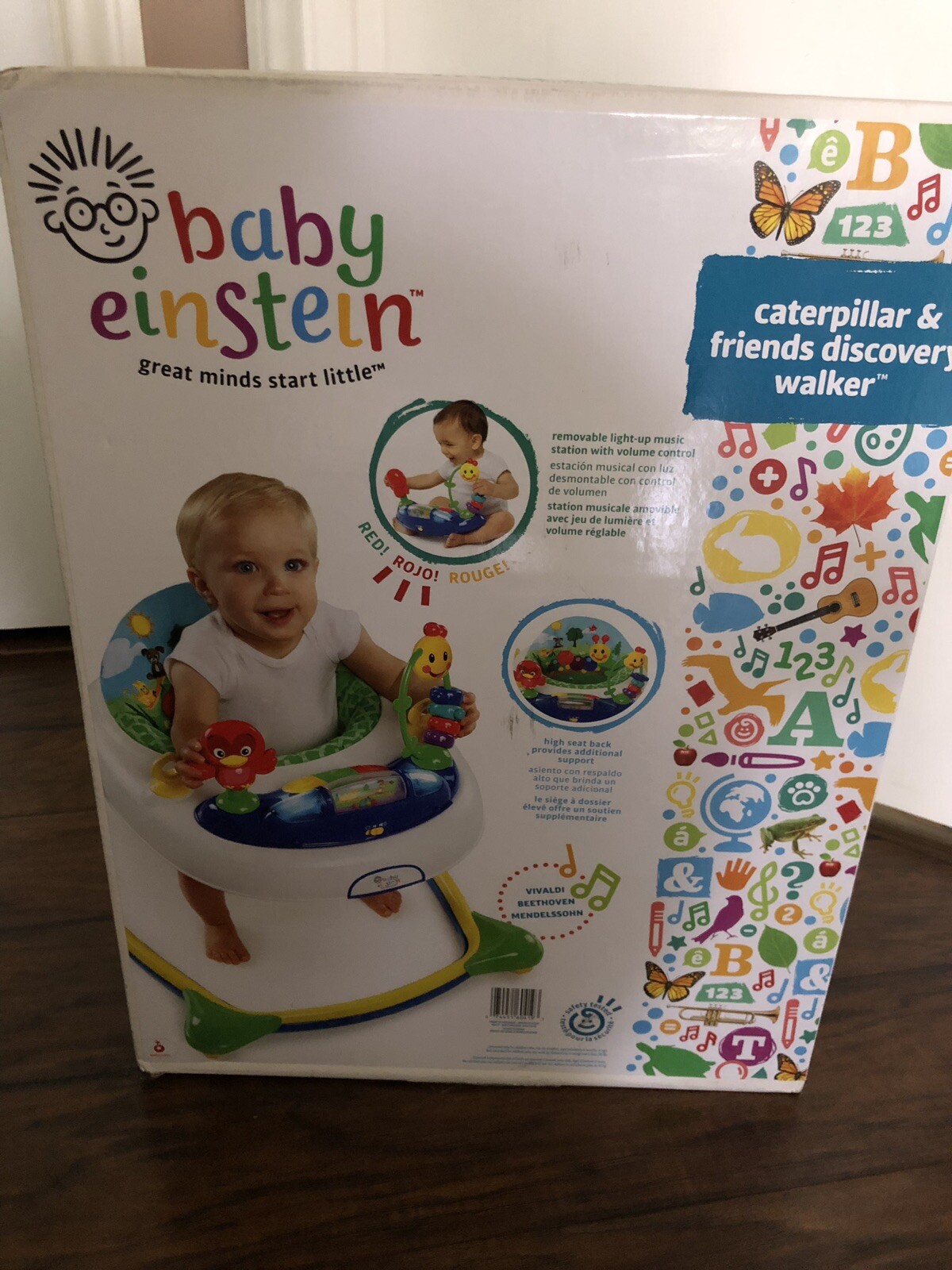 caterpillar & friends discovery walker