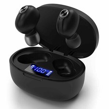 Earbuds Bluetooth 5.0 Black TWS Wireless