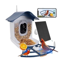 Smart Bird Feeder with Camera,AI Identify Bird Species,Auto Record ... Fast Ship