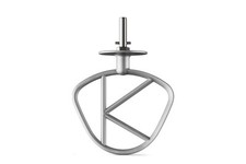 KENWOOD  FRUSTA FOGLIA 'K' IN ALLUMINIO PER IMPASTATRICE KENWOOD CHEF ORIGINALE