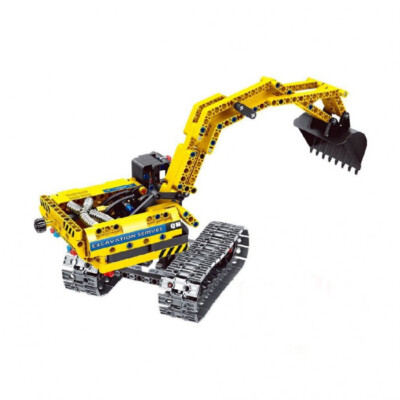 Qihui 6801 Bagger und Roboter, 2-in-1 , 342 Klemmbausteine