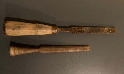 Vintage Buck Brothers 1/2  Chisel & Unmarked 1/2  Chisel