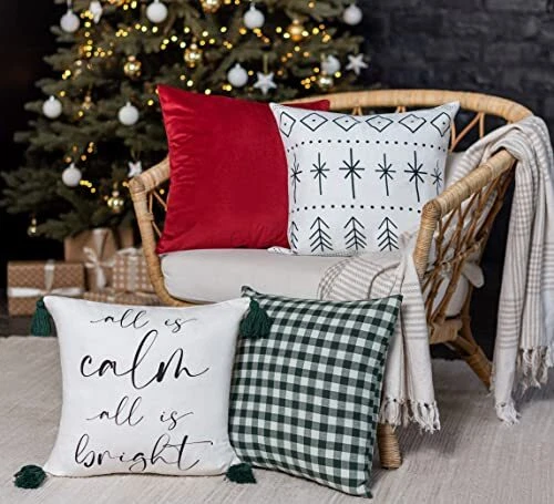 Christmas Pillow Covers | 18x18 Inch