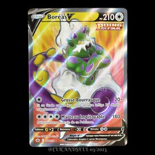 carte Pokémon Boréas V 184/198 #1 EB06 - Règne de Glace NEUF FR